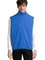 Vestes à personnaliser SOL'S Men´s Falcon Zipped Softshell Bodywarmer royal
