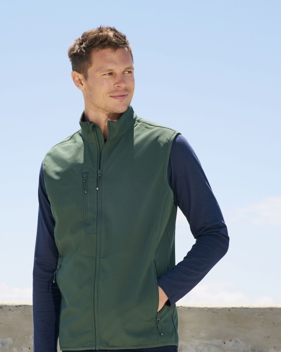 Veste personnalisable SOL'S Men´s Falcon Zipped Softshell Bodywarmer