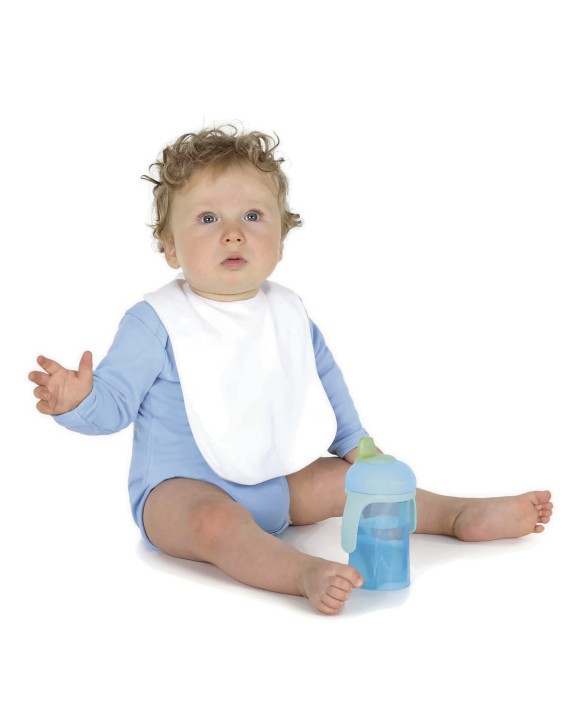 Article bébé personnalisable LINK SUBLIME Bib Interlock Double Layer