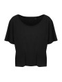 AWDIS DainTree EcoViscose Women´s Tee jet black personnalisable