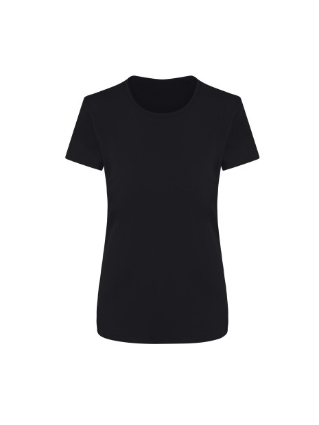 AWDIS Ambaro Recycled Women´s Sports Tee jet black personnalisable