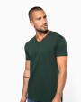T-shirt KARIBAN Heren-t-shirt BIO150 IC V-hals voor bedrukking &amp; borduring