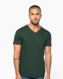 T-shirt KARIBAN Heren-t-shirt BIO150 IC V-hals voor bedrukking &amp; borduring