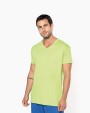 T-shirt KARIBAN Heren-t-shirt BIO150 IC V-hals voor bedrukking &amp; borduring