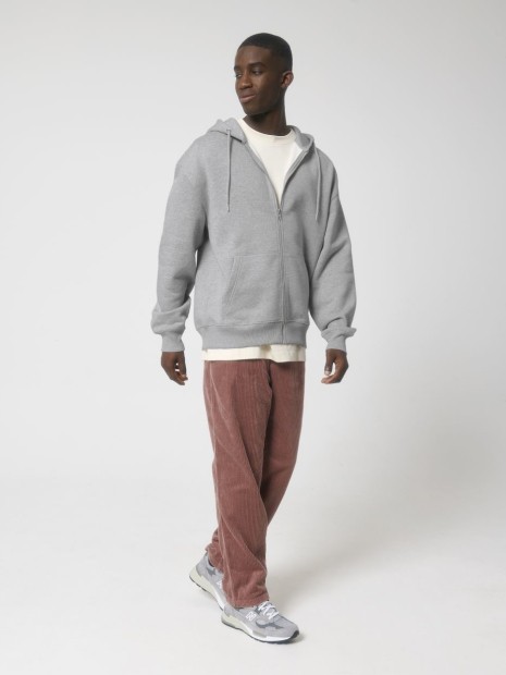 Sweat-shirts à personnaliser STANLEY/STELLA Locker Heavy heather grey