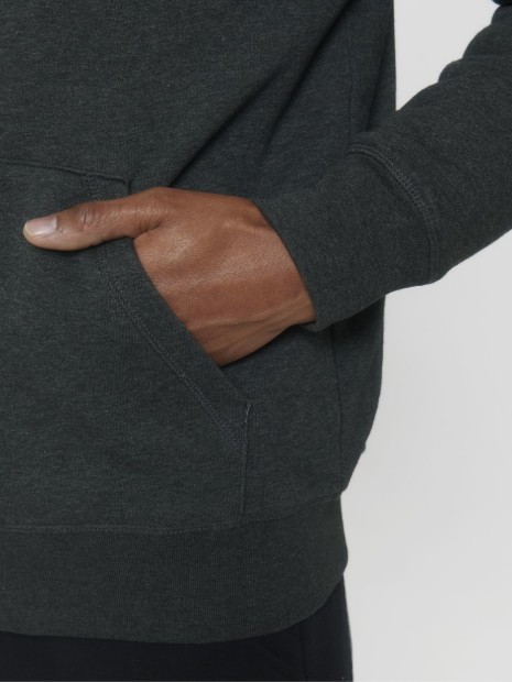 Sweat-shirts à personnaliser STANLEY/STELLA Hygger Sherpa heather grey fonce