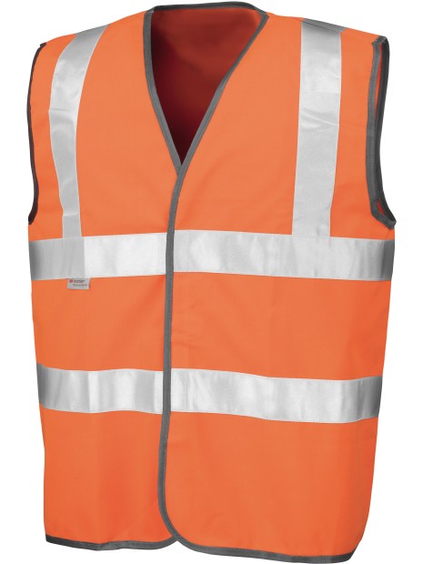RESULT Gilet de sécurité High Viz flo orange personnalisable