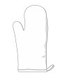LINK SUBLIME Oven Mitt Sublimation Accessoire personalisierbar