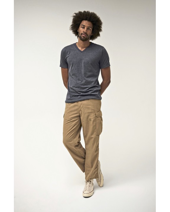 T-shirt personnalisable BELLA-CANVAS Unisex Heather CVC Short Sleeve V-Neck Tee