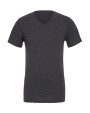 T-shirt BELLA-CANVAS Unisex Heather CVC Short Sleeve V-Neck Tee voor bedrukking &amp; borduring