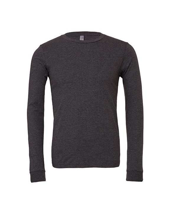 BELLA-CANVAS Unisex Heather CVC Long Sleeve Tee T-Shirt personalisierbar