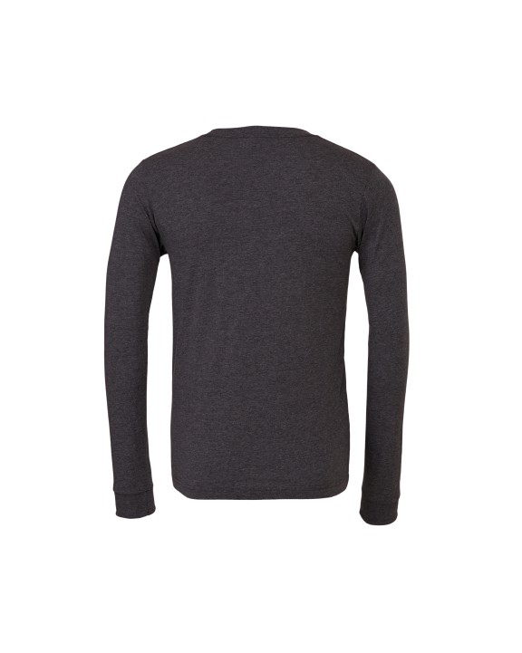 BELLA-CANVAS Unisex Heather CVC Long Sleeve Tee T-Shirt personalisierbar