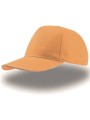ATLANTIS START FIVE SANDWICH CAP jaune/blanc personnalisable