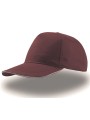 ATLANTIS START FIVE SANDWICH CAP BURGUNDY/WHITE personnalisable