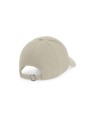 BEECHFIELD ORGANIC COTTON 6 PANEL CAP sable personnalisable