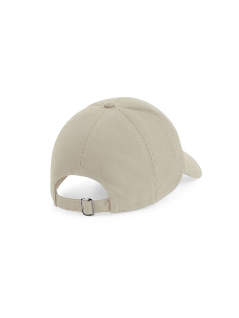 BEECHFIELD ORGANIC COTTON 6 PANEL CAP sable personnalisable