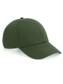 BEECHFIELD ORGANIC COTTON 6 PANEL CAP vert olive personnalisable