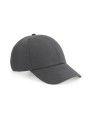 BEECHFIELD ORGANIC COTTON 6 PANEL CAP gris graphite personnalisable