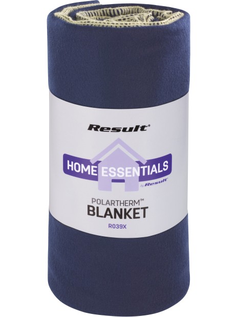 RESULT Couverture Polartherm™ bleu marine personnalisable