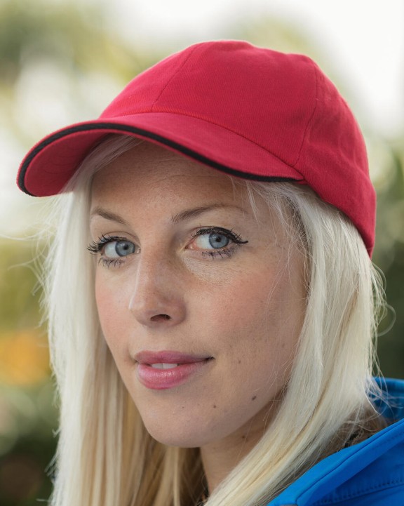 Casquette personnalisable RESULT Brushed Cotton Sandwich Cap