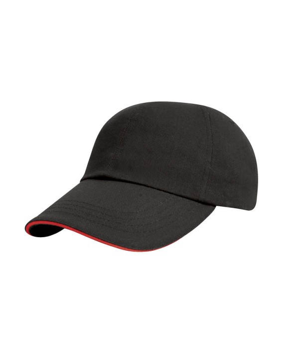 Casquette personnalisable RESULT Brushed Cotton Sandwich Cap