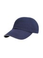 RESULT Brushed Cotton Sandwich Cap bleu marine/blanc personnalisable