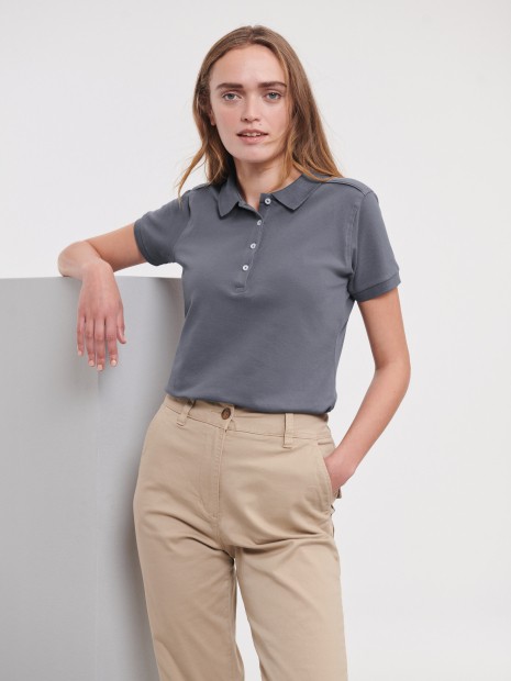 Polos à personnaliser RUSSELL Polo Stretch Femme 