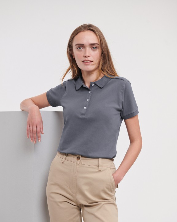 Polo personnalisable RUSSELL Polo Stretch Femme