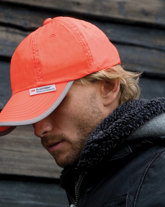 Casquette personnalisable RESULT Casquette avec bordures réfléchissantes