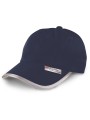 RESULT Casquette avec bordures réfléchissantes bleu marine personnalisable
