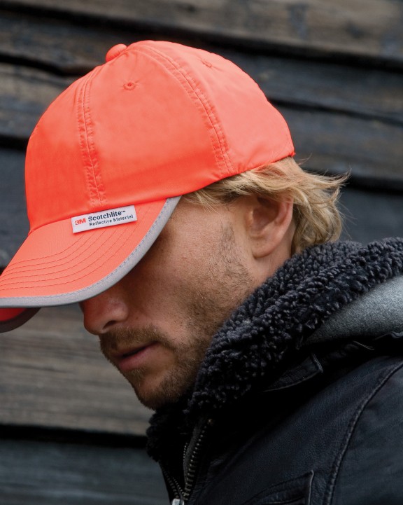 Casquette personnalisable RESULT Casquette avec bordures réfléchissantes