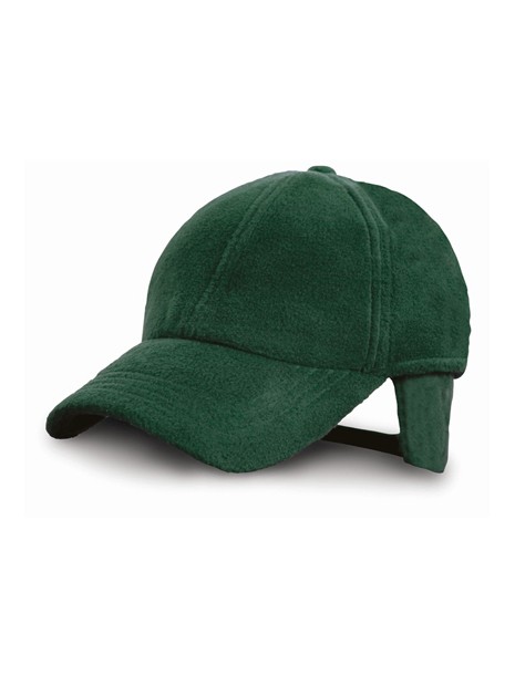 RESULT Winter Fleece Cap forest green personnalisable