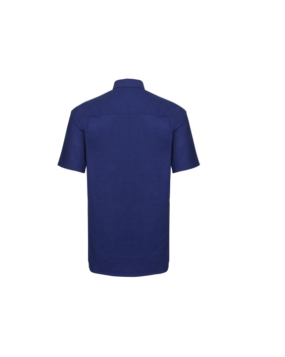 Hemd RUSSELL MEN'S SHORT SLEEVE CLASSIC OXFORD SHIRT voor bedrukking &amp; borduring