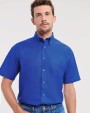 Hemd RUSSELL MEN'S SHORT SLEEVE CLASSIC OXFORD SHIRT voor bedrukking &amp; borduring