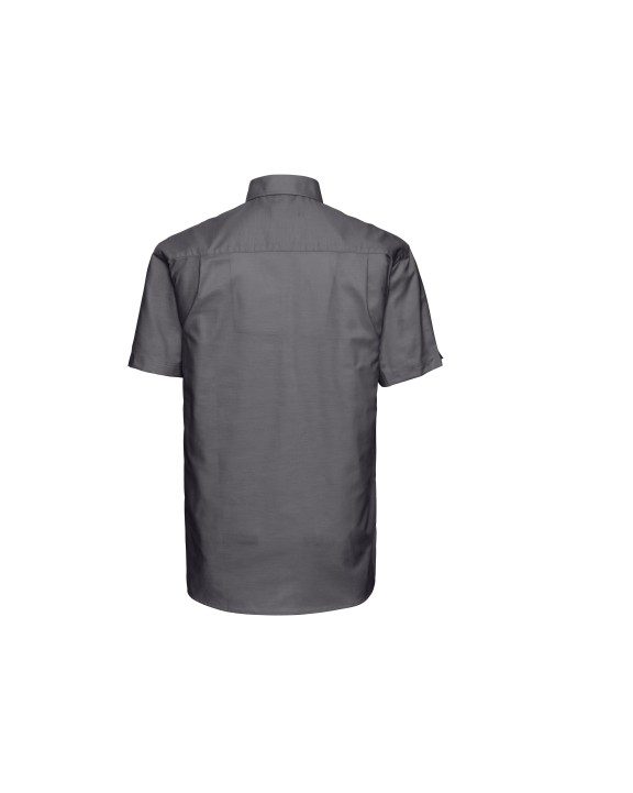 Hemd RUSSELL MEN'S SHORT SLEEVE CLASSIC OXFORD SHIRT voor bedrukking &amp; borduring