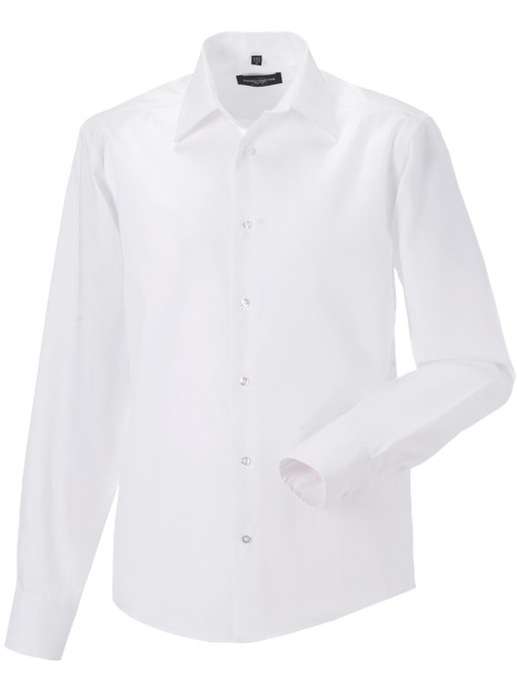 RUSSELL Chemise homme manches longues Non Iron - moderne blanc personnalisable