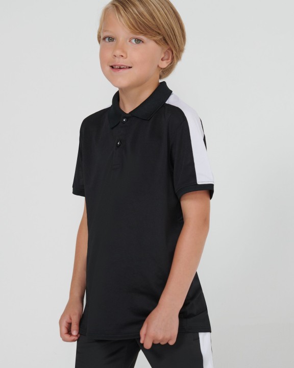 Polo personnalisable FINDEN-HALES KID'S CONTRAST PANEL POLO