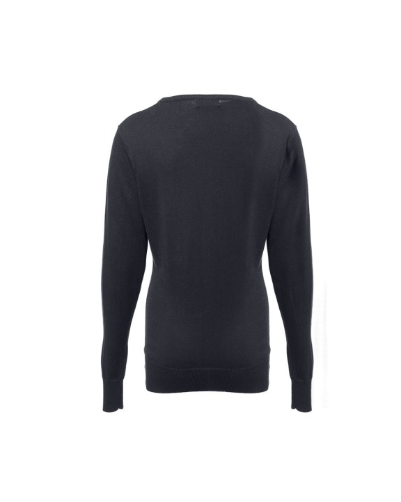 PEN DUICK LADIES V NECK Pullover personalisierbar