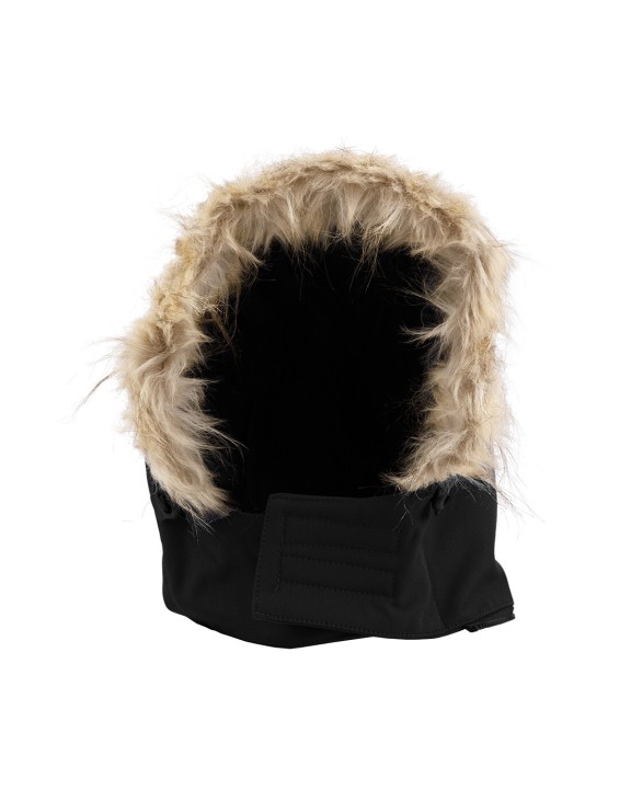 PEN DUICK UNIVERSAL FUR HOOD Softshell personalisierbar
