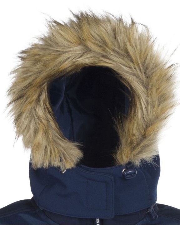 PEN DUICK UNIVERSAL FUR HOOD Softshell personalisierbar