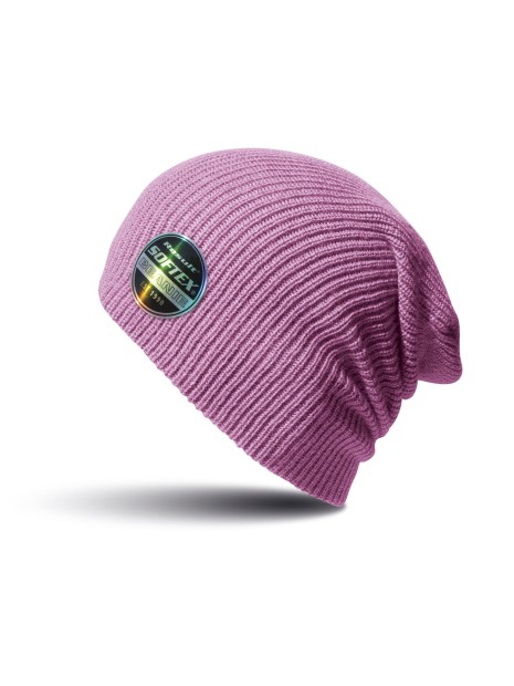 RESULT SOFTEX® BEANIE ribbon pink personnalisable