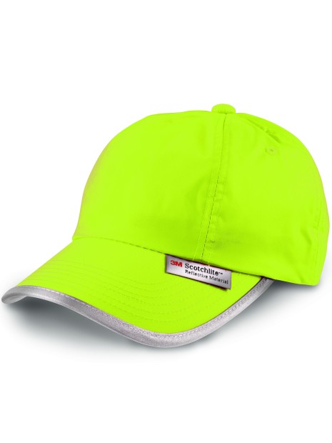 RESULT HI-VIS CAP fluo yellow personnalisable