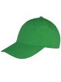 RESULT MEMPHIS BRUSHED COTTON LOW PROFILE CAP emeraude personnalisable