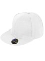 RESULT BRONX ORIGINAL FLAT PEAK SNAPBACK CAP blanc personnalisable