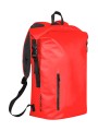STORMTECH CASCADE W/P BACK PACK (35L) bold red/ black personnalisable