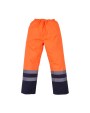 YOKO HI-VIS TWO-TONE WATERPROOF OVERTROUSERS Hose personalisierbar