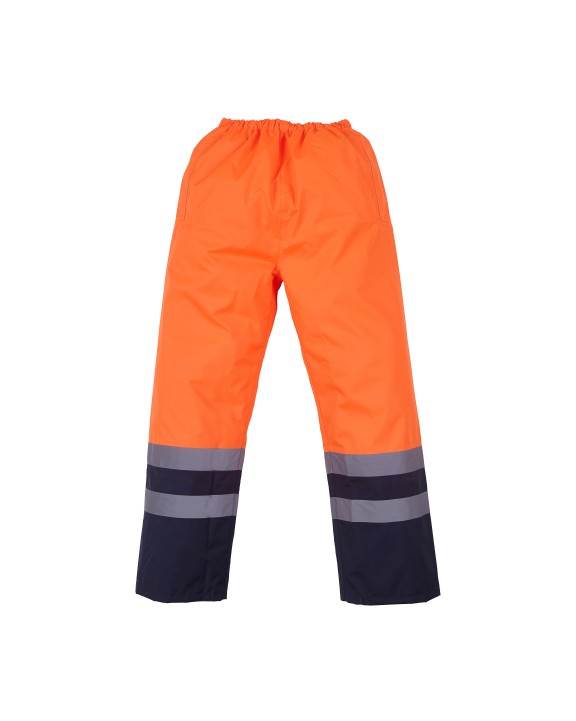 YOKO HI-VIS TWO-TONE WATERPROOF OVERTROUSERS Hose personalisierbar