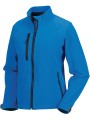 RUSSELL Veste softshell femme bleu azur personnalisable