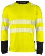 PROJOB 6014 Langarmshirt EN ISO 20471 Klasse 3/2 T-Shirt personalisierbar