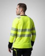 PROJOB 6014 Langarmshirt EN ISO 20471 Klasse 3/2 T-Shirt personalisierbar
